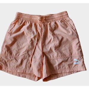 Puma Peach Pink Crew Women’s Small Running Athletic Shorts Drawstring